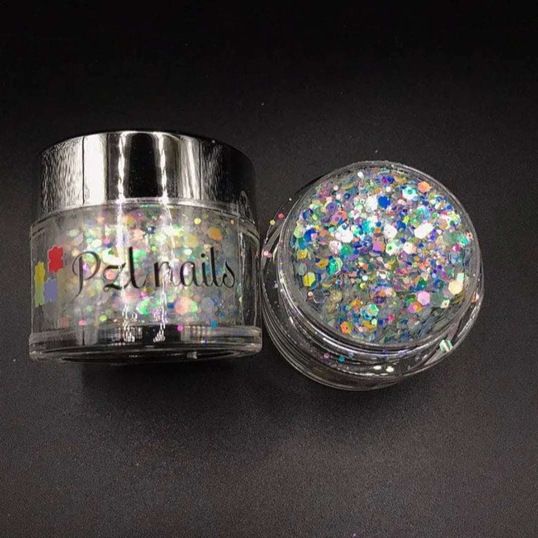 Holographic Cosmetic Glitter - Pzl Nails