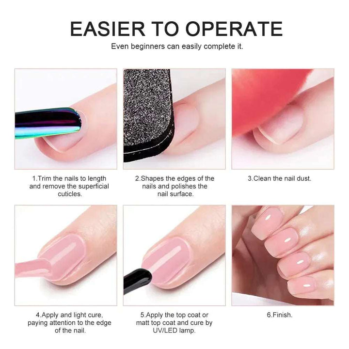 Rouge Rubber Base - Pzl Nails