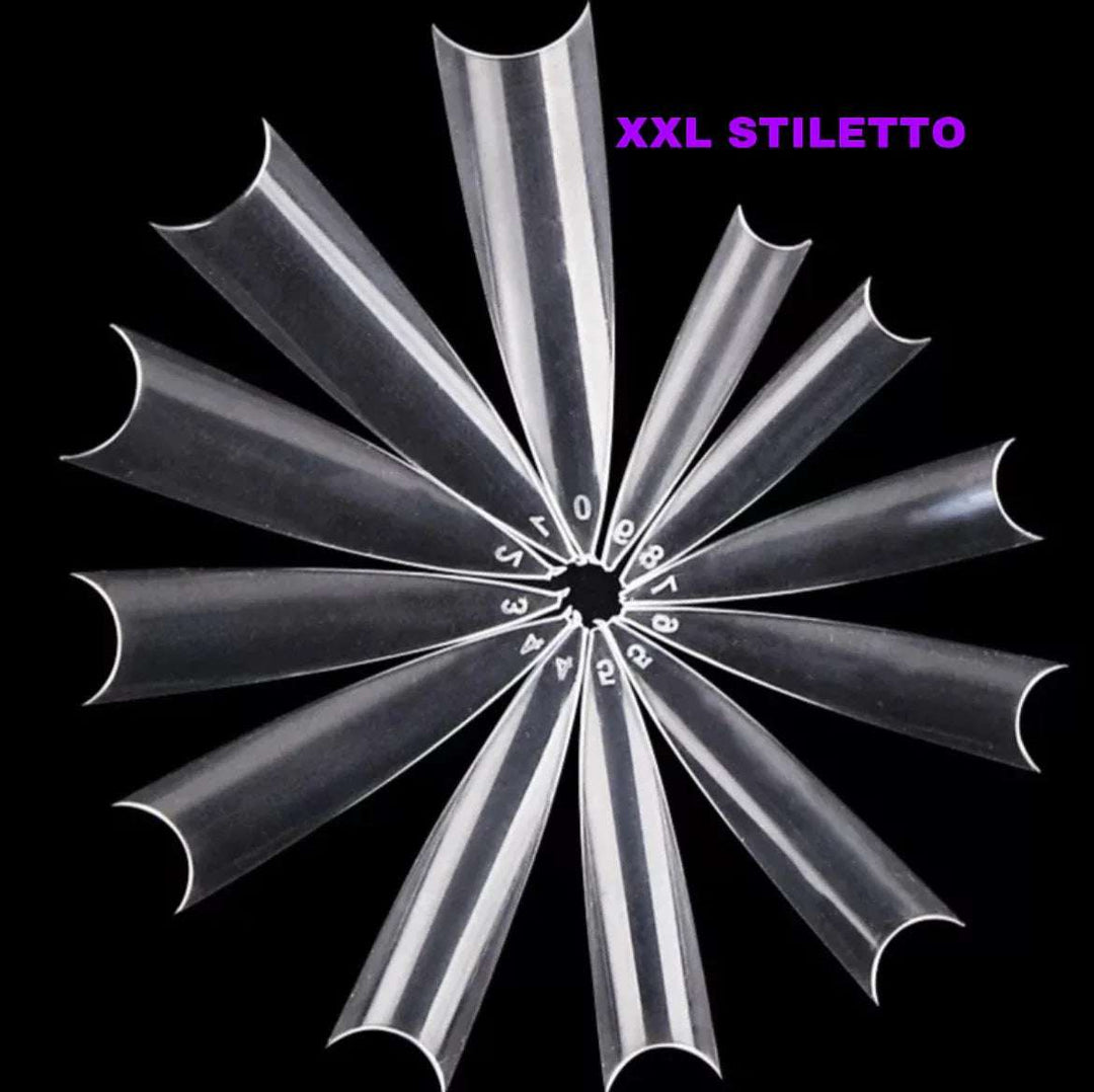Professional Nail Tips No C Curve - Pzl Nails