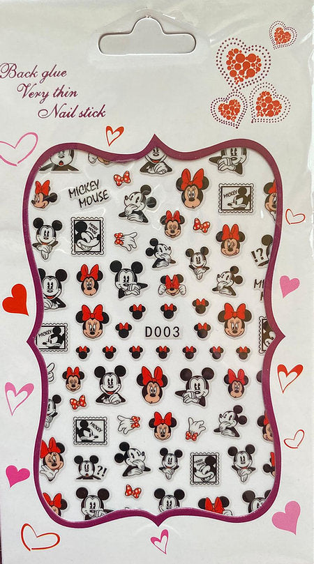 Mickey Mouse Nail Sticker