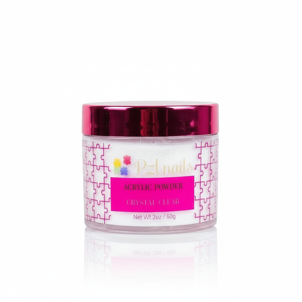 Acrylic Powder Crystal Clear 2oz