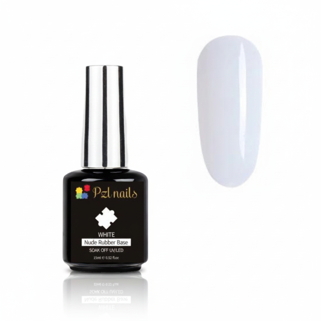 Base de goma blanca.