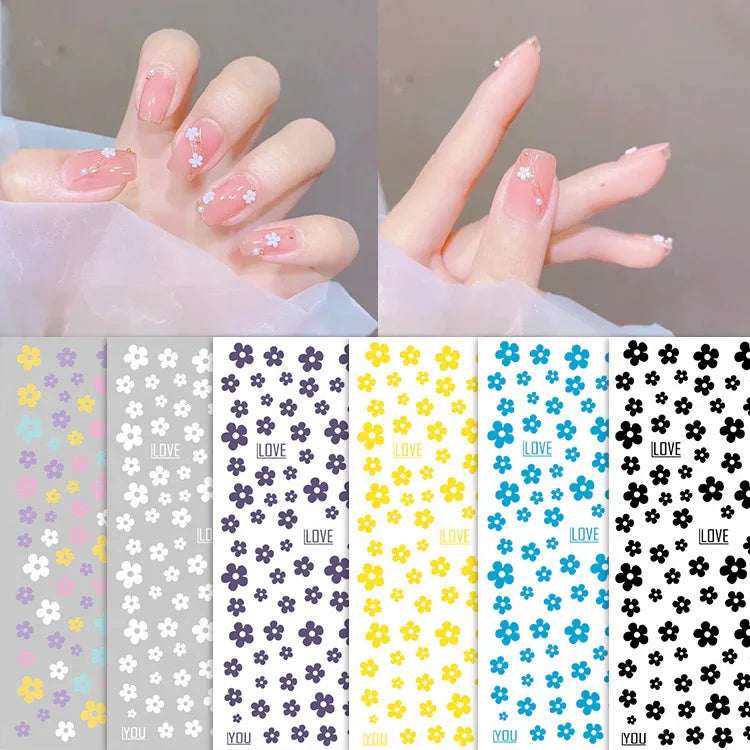 Flower Stickers - Pzl Nails