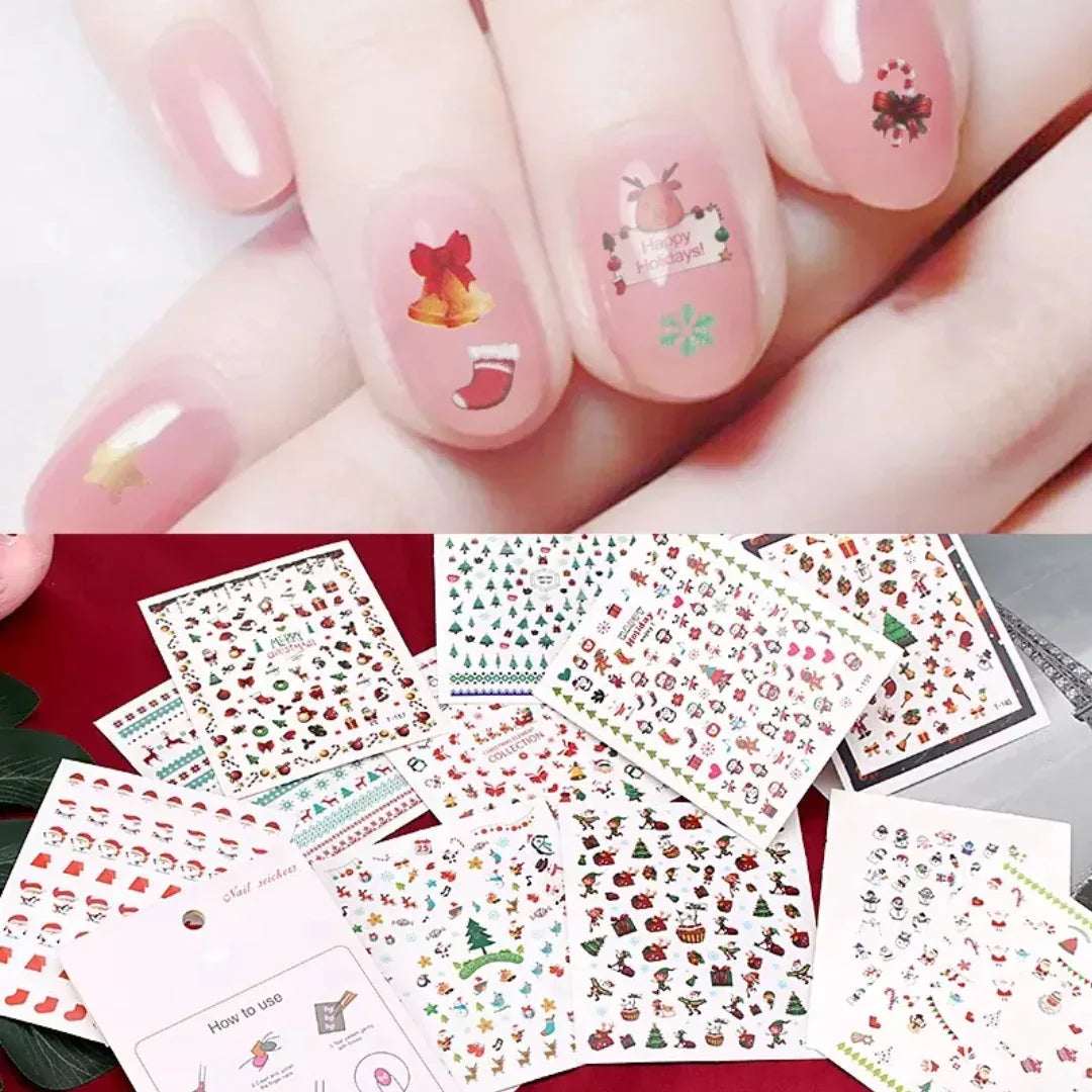 Christmas Sticker - Pzl Nails