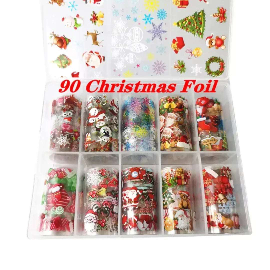 Christmas Foil - Pzl Nails