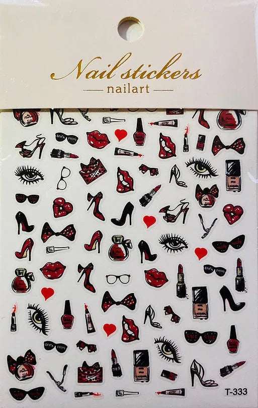 Valentine's Day Sticker - Pzl Nails