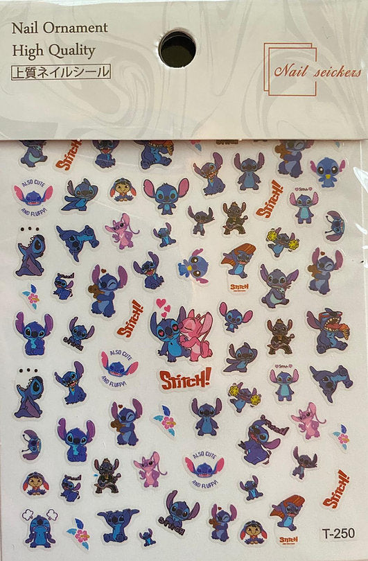 Stitch Nail Sticker