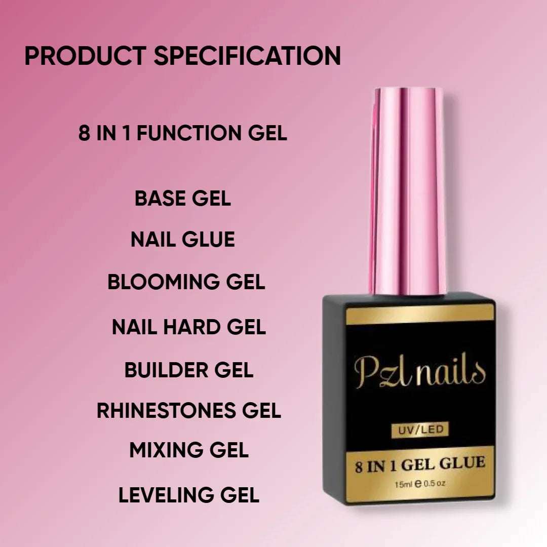 8 in 1 Gel Glue - Pzl Nails