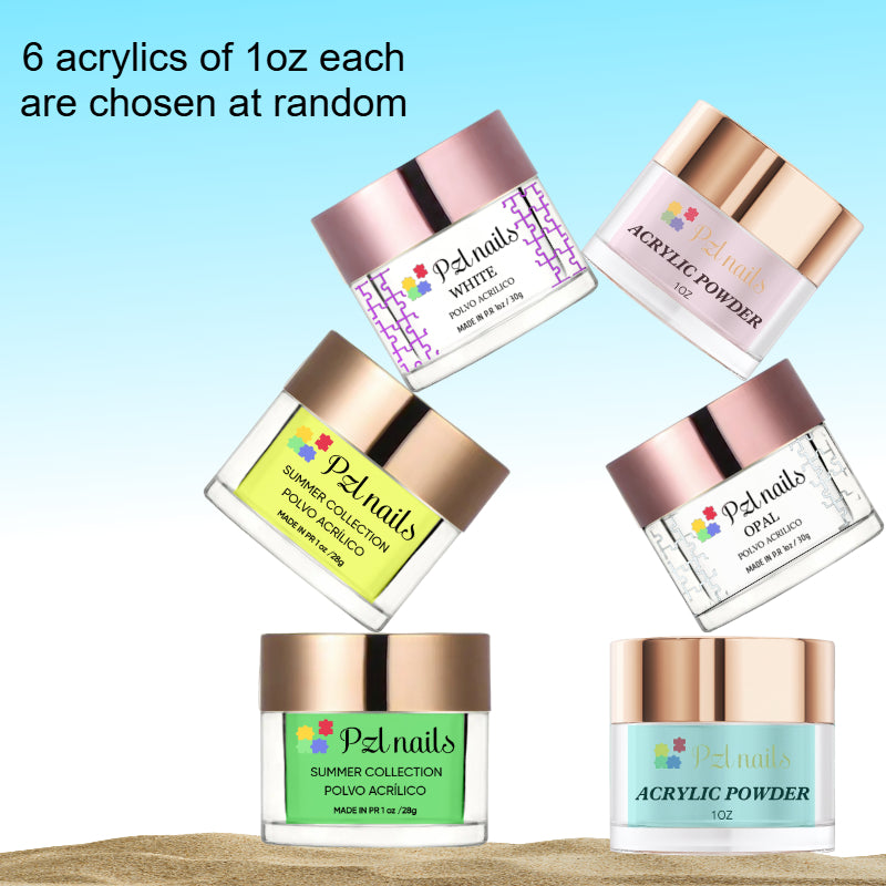 6 acrylics Great price! - Pzl Nails