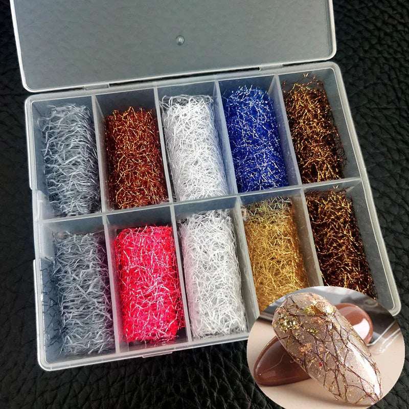 Decorative Nail Mesh - Pzl Nails