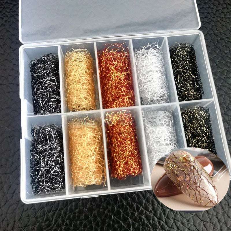 Decorative Nail Mesh - Pzl Nails