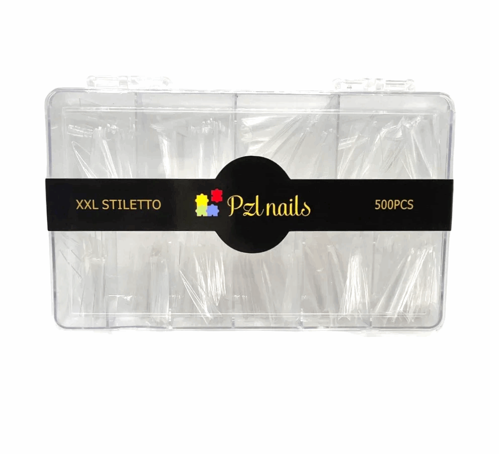 Professional Nail Tips No C Curve - Pzl Nails