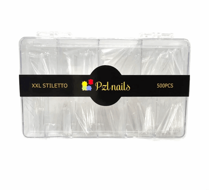 Professional Nail Tips No C Curve - Pzl Nails