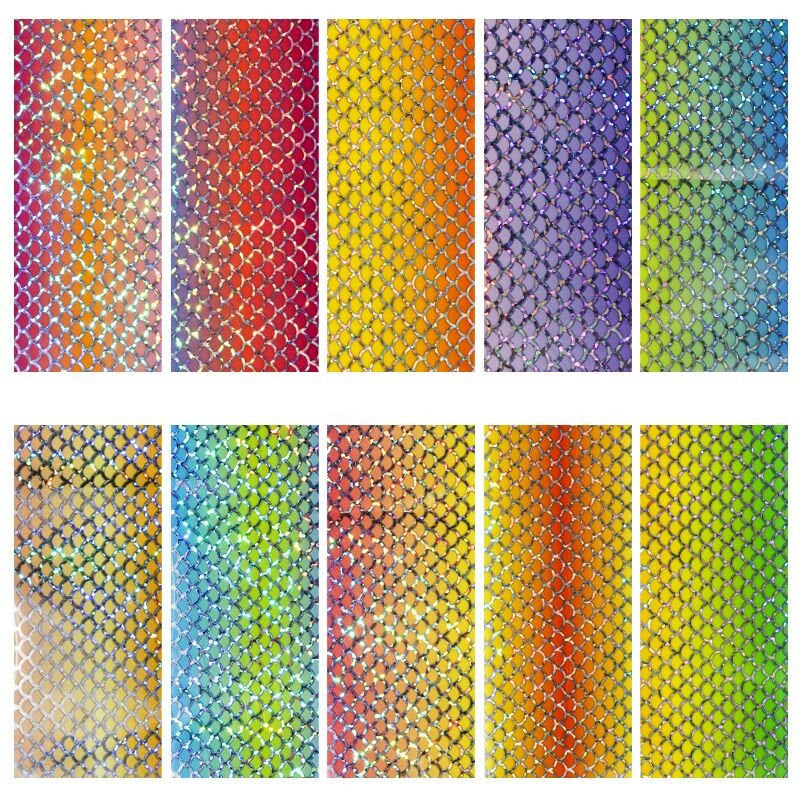 Fish Scale Transfer Foil Pzl Nails