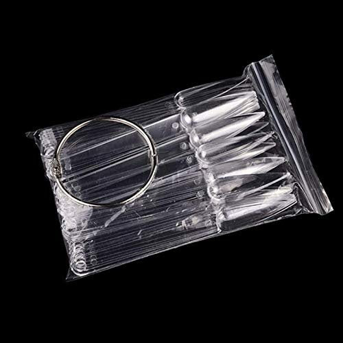 40pcs Stiletto Nail Tips - Pzl Nails