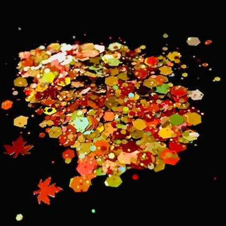 Autumn mixed glitters 5g Pzl Nails