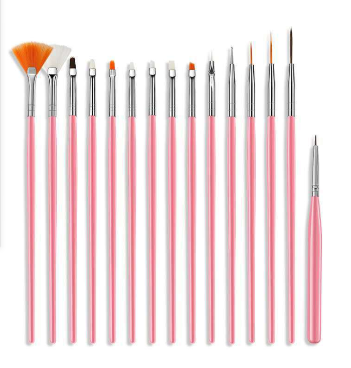 Nail Liner Brush Set Pzl Nails