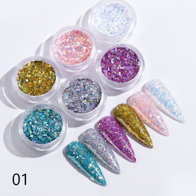 Glitter Set Pzl Nails