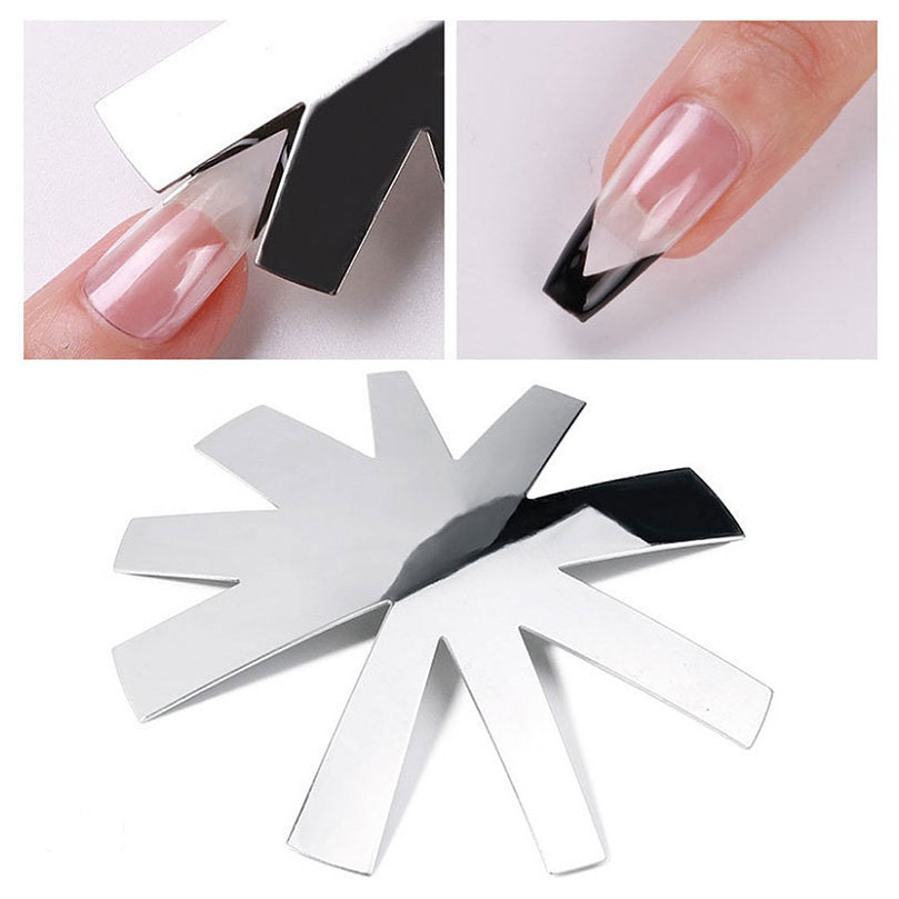 Mold V Shaped French Pzl Nails