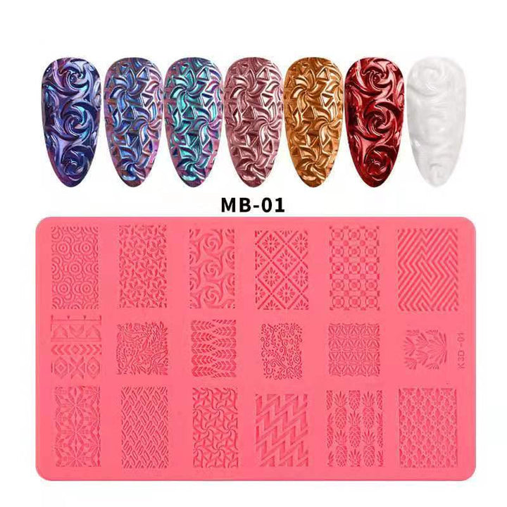 Nail Silicone Mold Pzl Nails