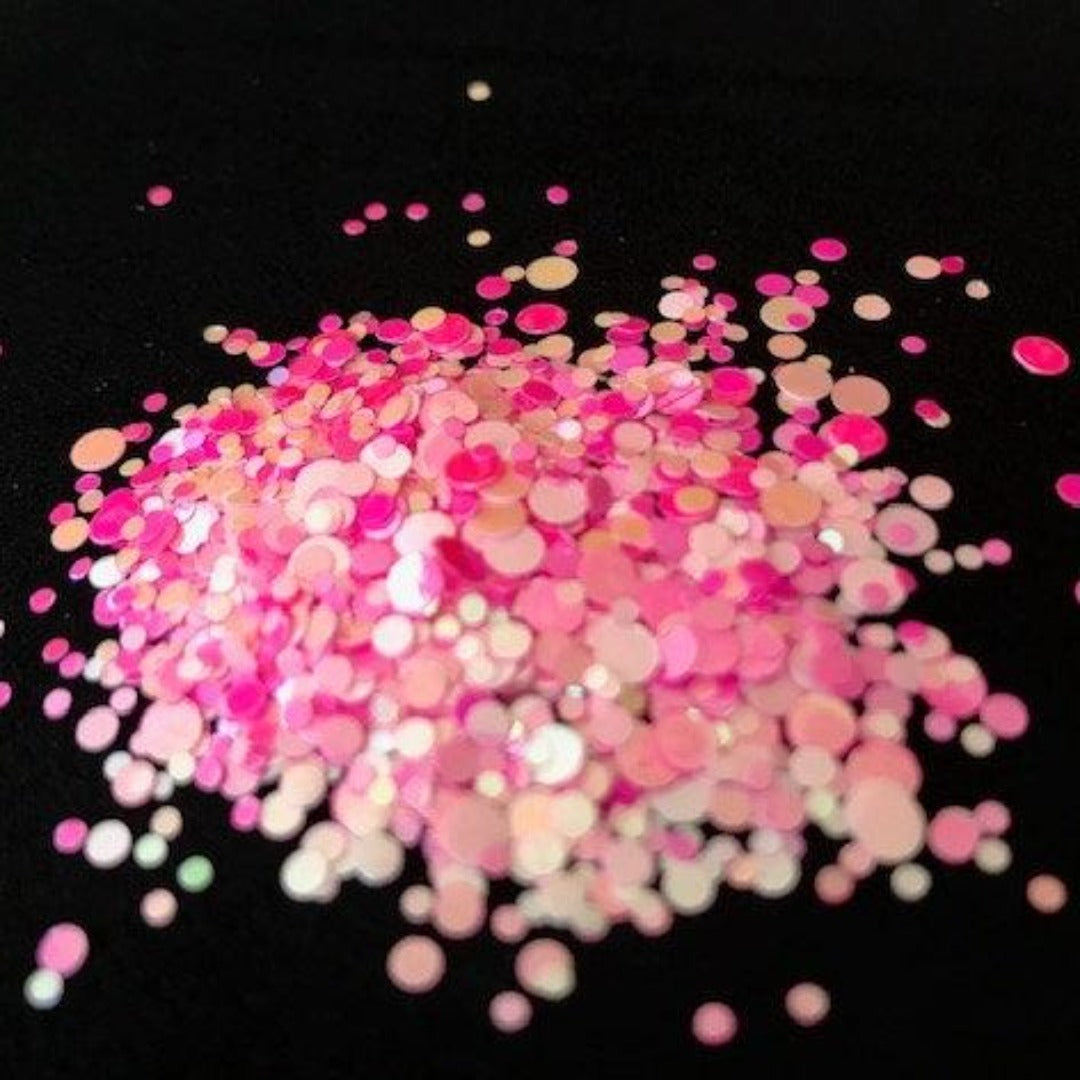 Mixed pink glitter 5g Pzl Nails