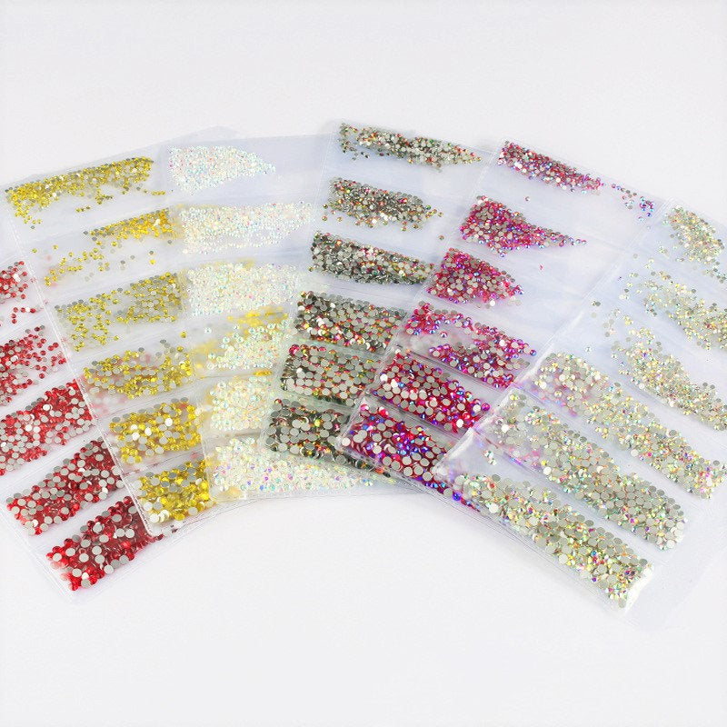 Rhinestone Diamond Pzl Nails