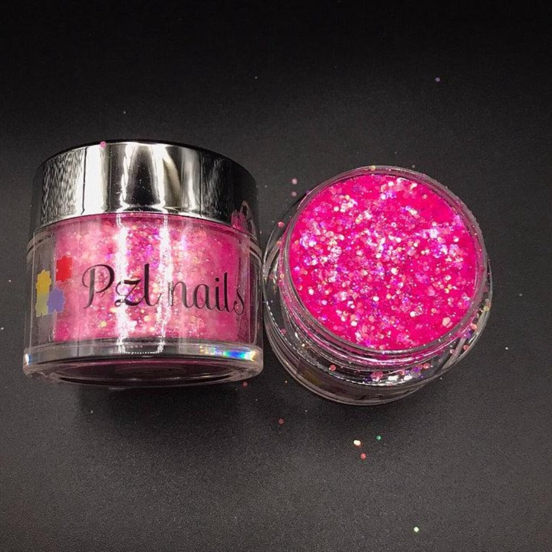 Holographic Cosmetic Glitter Pzl Nails