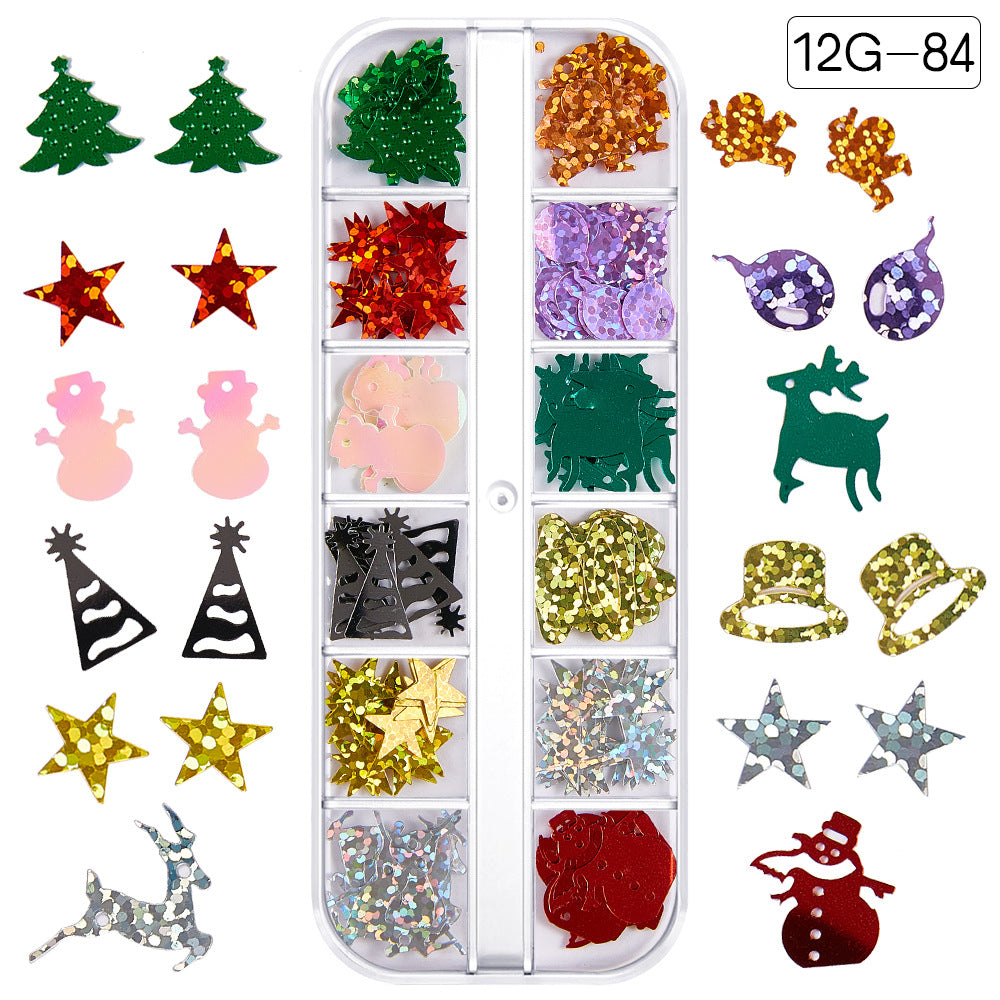 Mixed Christmas Set Pzl Nails