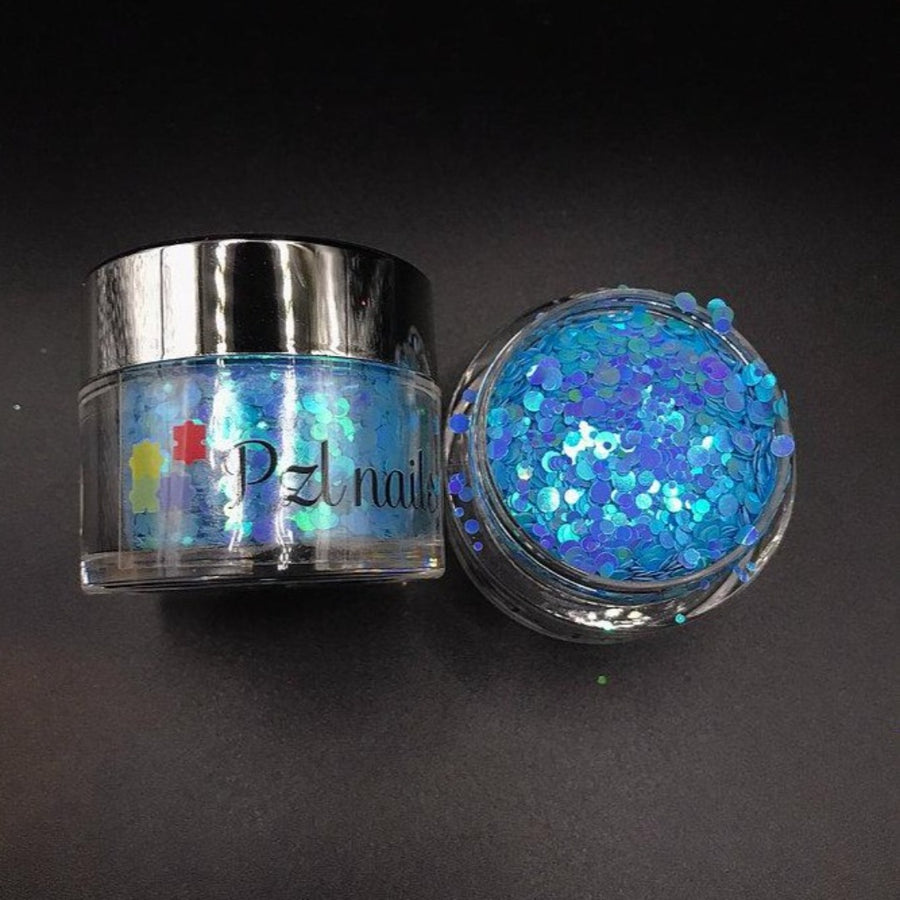 Holographic Cosmetic Glitter Pzl Nails