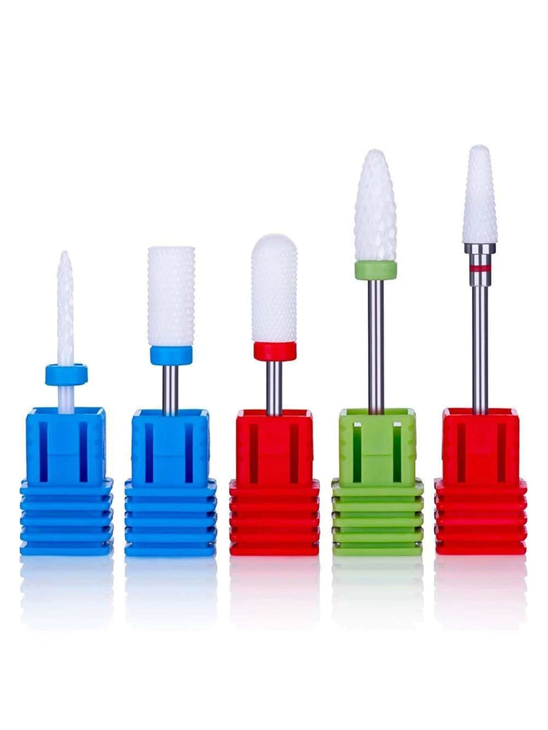 Ceramic Nail Drill Bits Set Pzl Nails