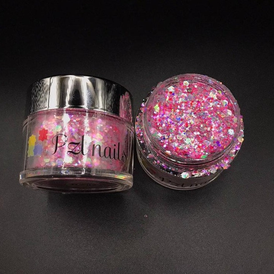 Holographic Cosmetic Glitter Pzl Nails