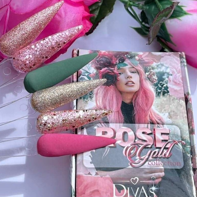 Rose Gold Collection Pzl Nails