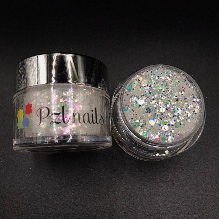 Holographic Cosmetic Glitter Pzl Nails