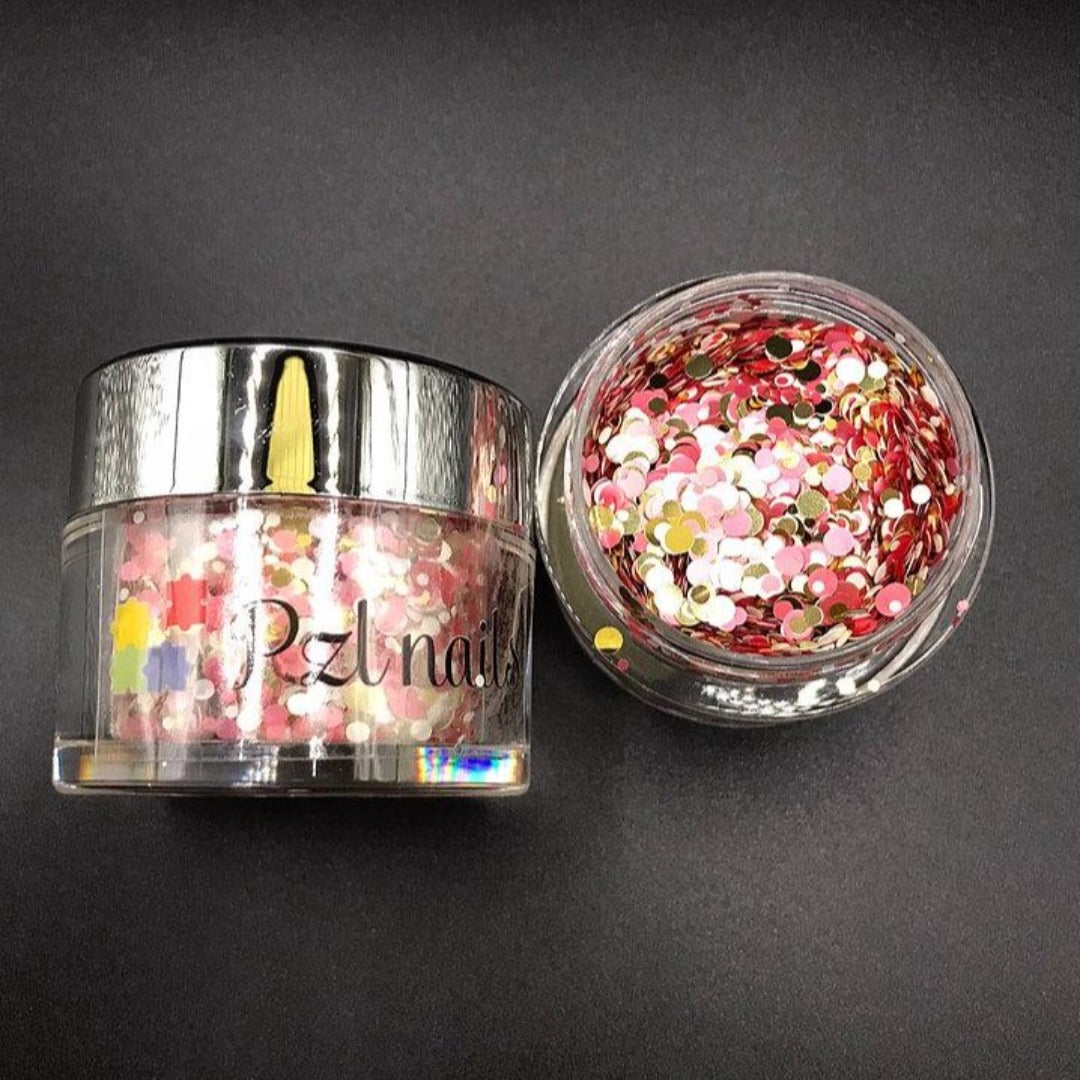 Holographic Cosmetic Glitter Pzl Nails