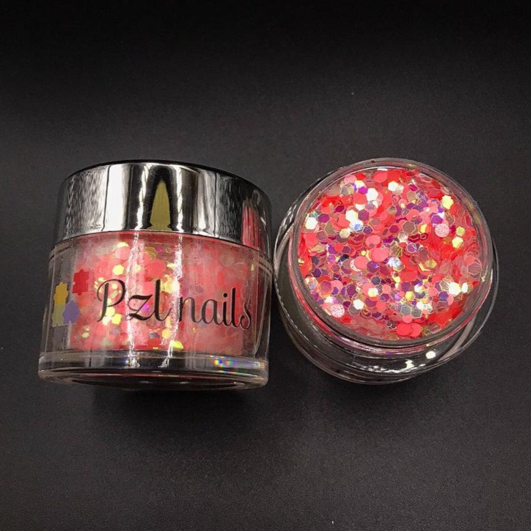 Holographic Cosmetic Glitter Pzl Nails