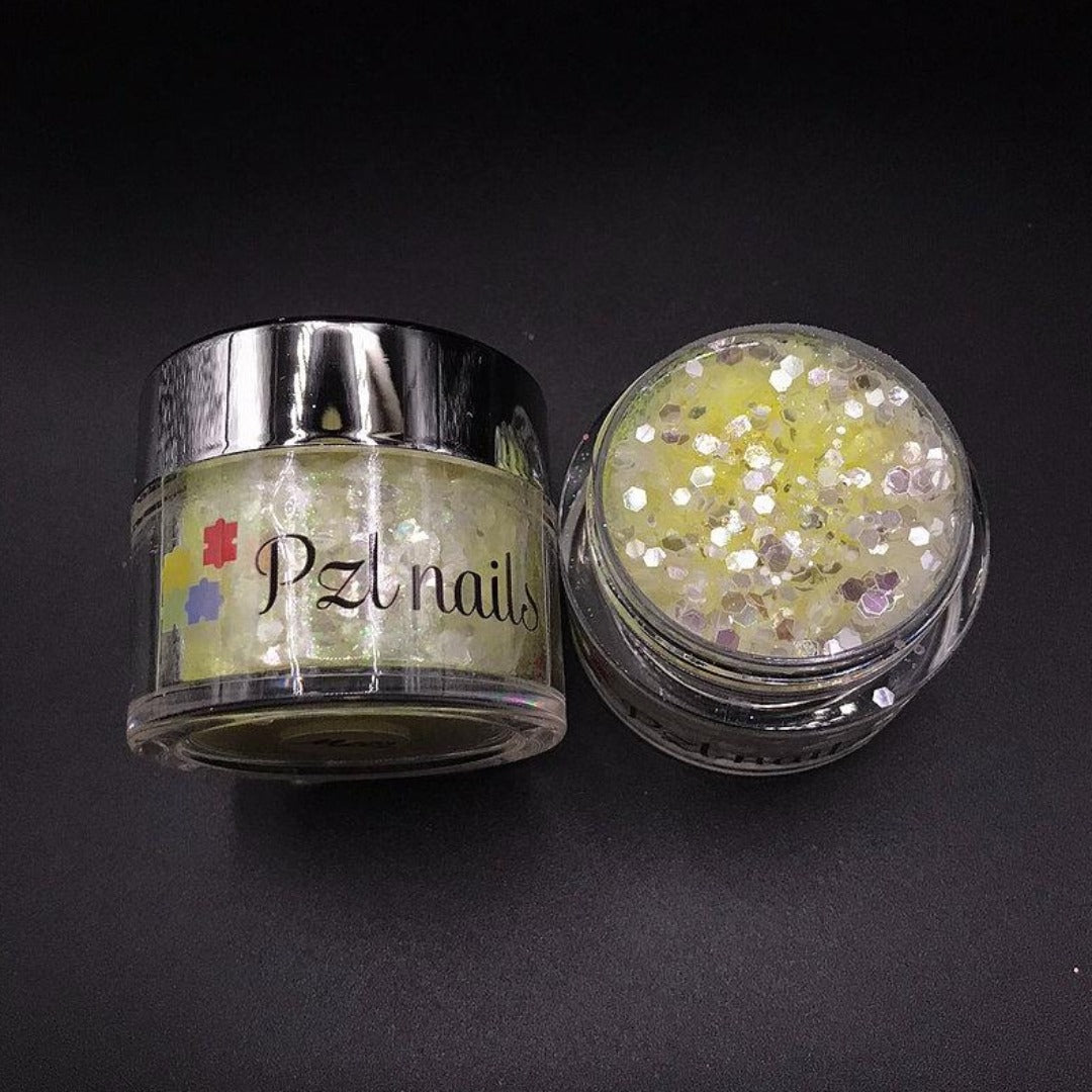 Holographic Cosmetic Glitter Pzl Nails