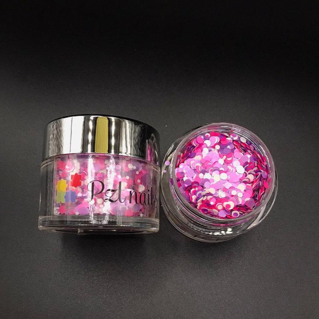 Holographic Cosmetic Glitter Pzl Nails