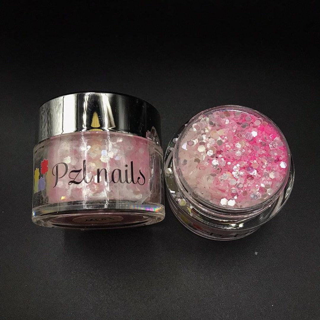 Holographic Cosmetic Glitter Pzl Nails