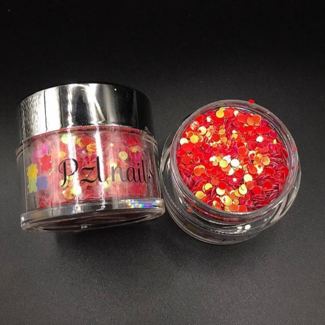 Holographic Cosmetic Glitter Pzl Nails