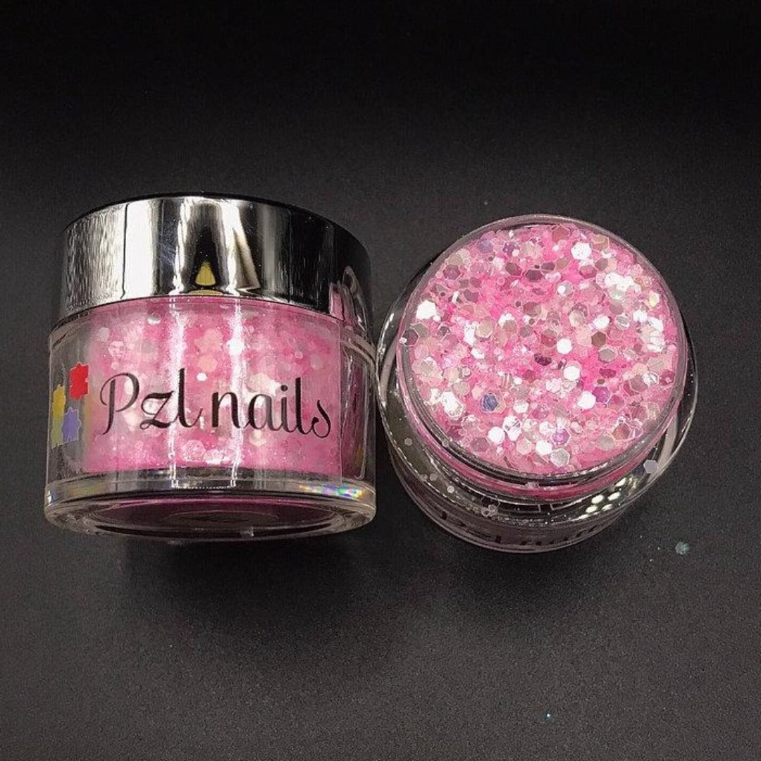 Holographic Cosmetic Glitter Pzl Nails