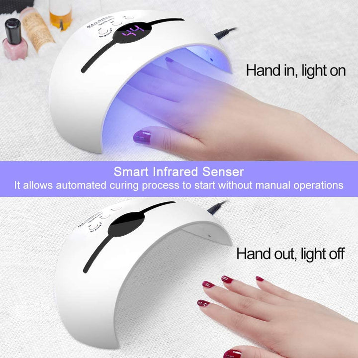 UV LED Nail lamp 48w Pzl Nails