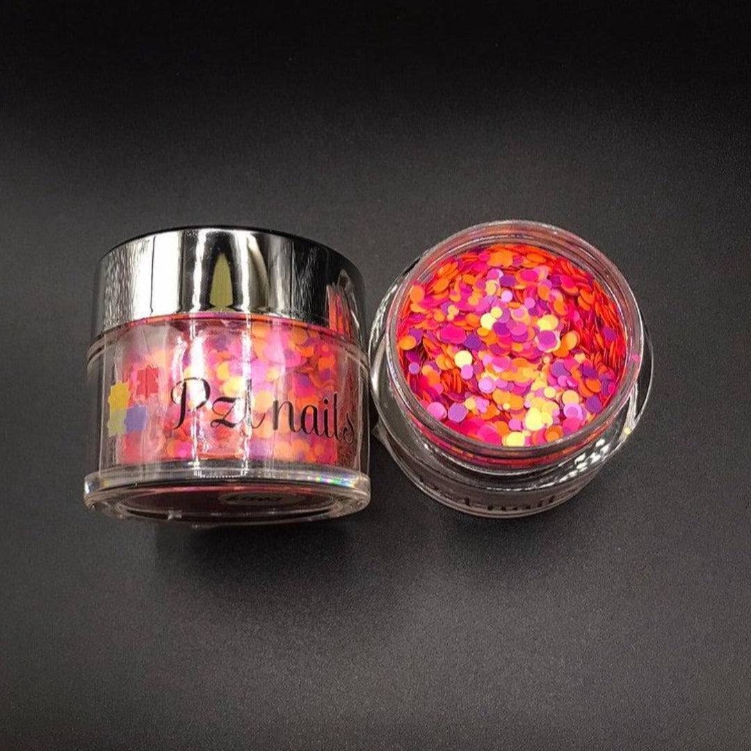 Holographic Cosmetic Glitter Pzl Nails
