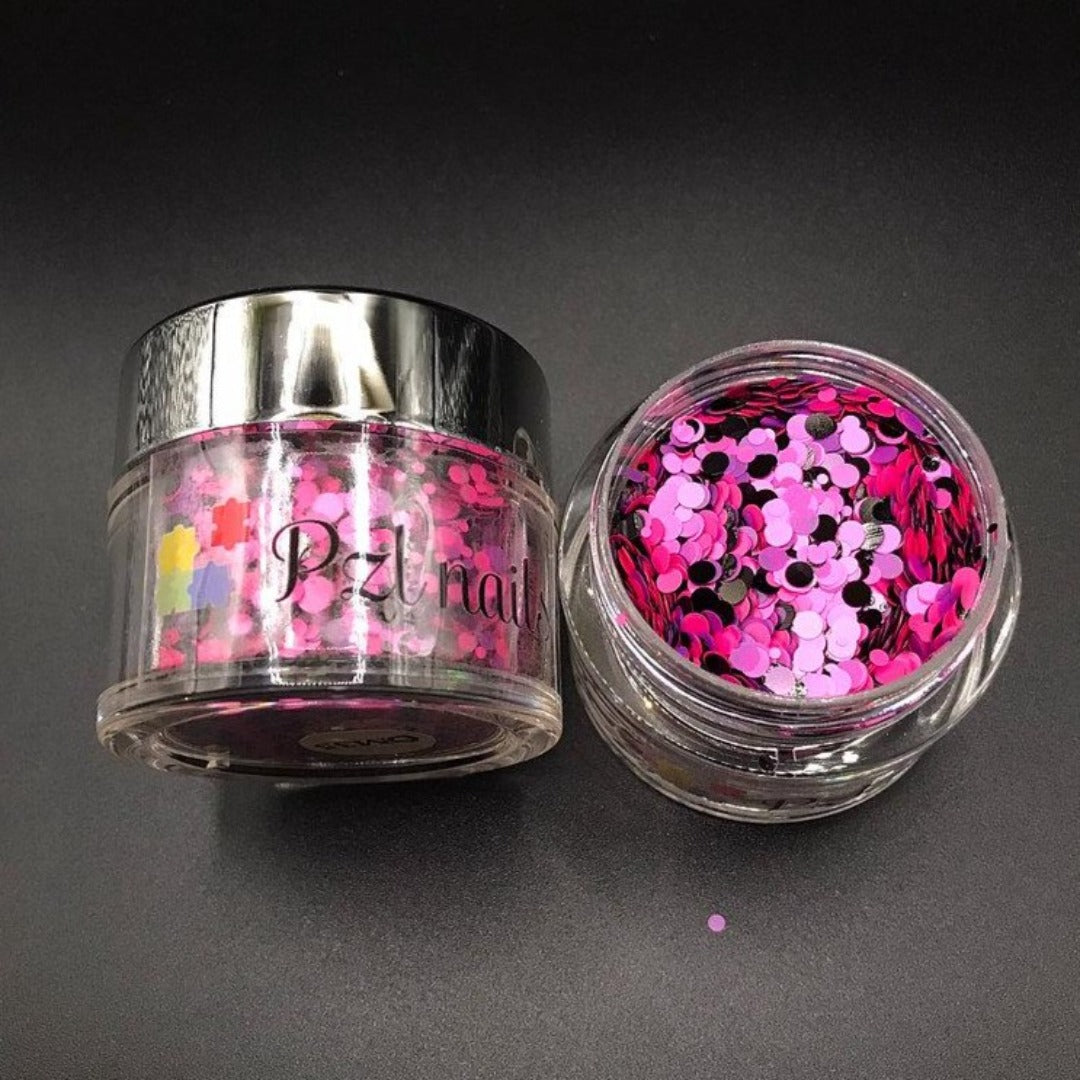 Holographic Cosmetic Glitter Pzl Nails