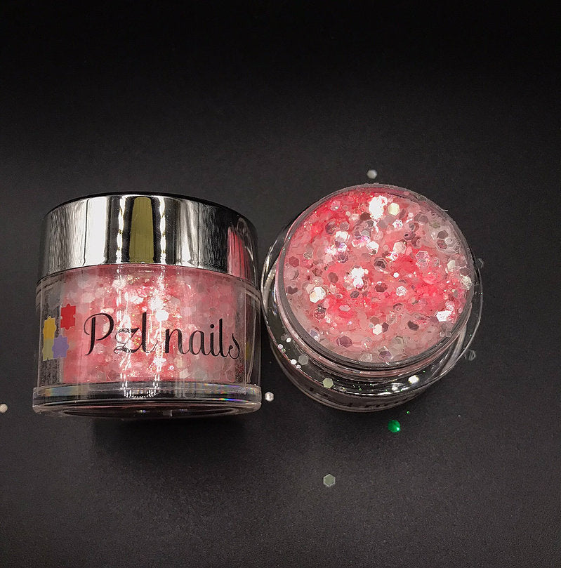 Holographic Cosmetic Glitter Pzl Nails