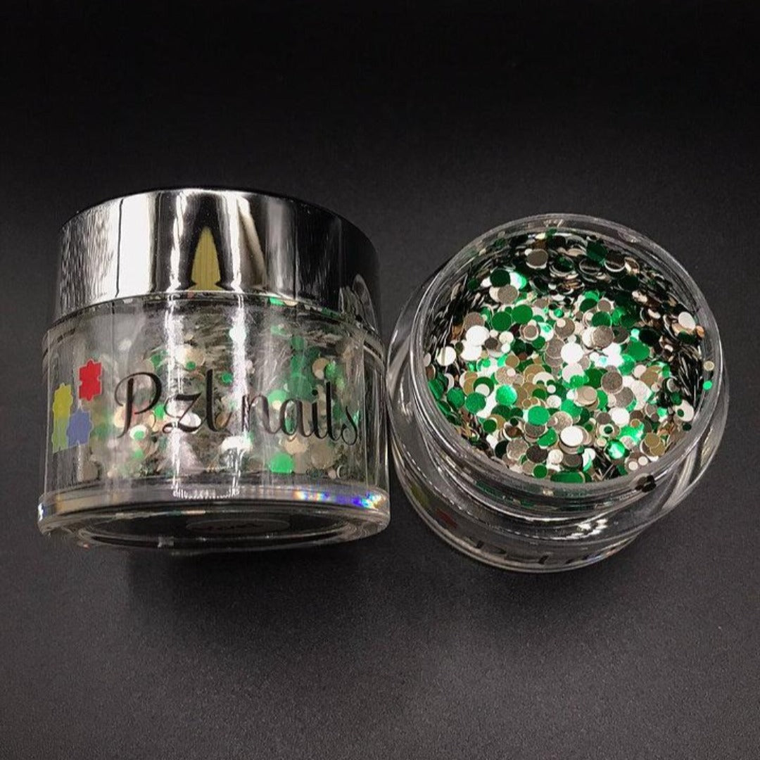 Holographic Cosmetic Glitter Pzl Nails