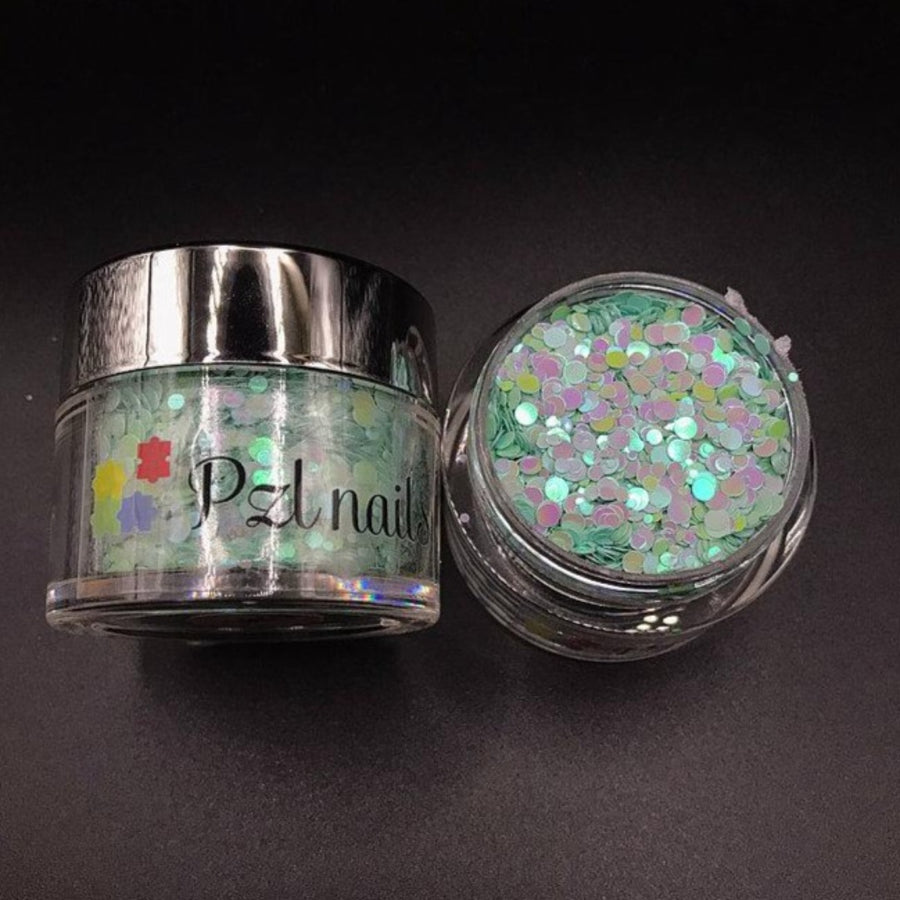 Holographic Cosmetic Glitter Pzl Nails