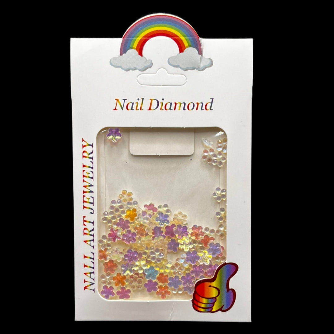 3D Flowers Decoration Pzl Nails