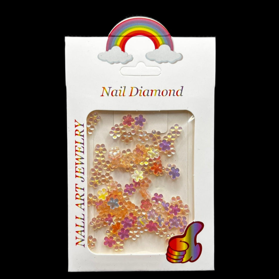 3D Flowers Decoration Pzl Nails