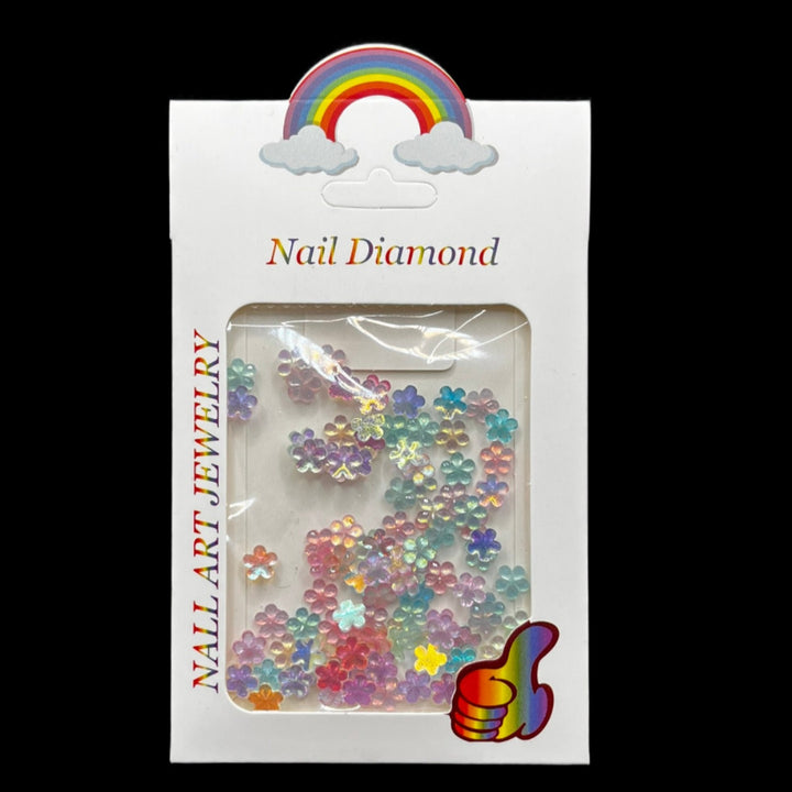 3D Flowers Decoration Pzl Nails