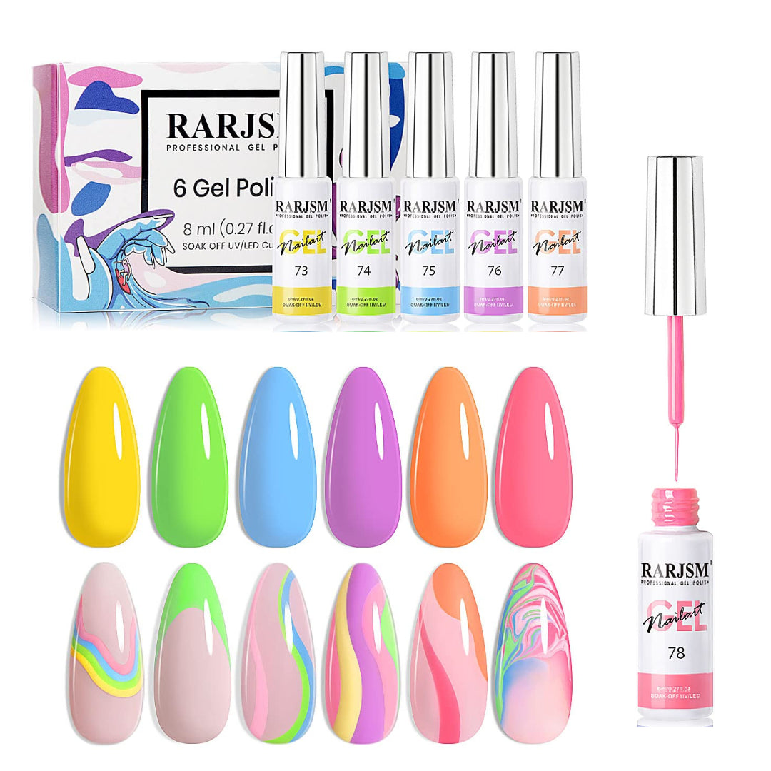 Line Art Gel Pzl Nails